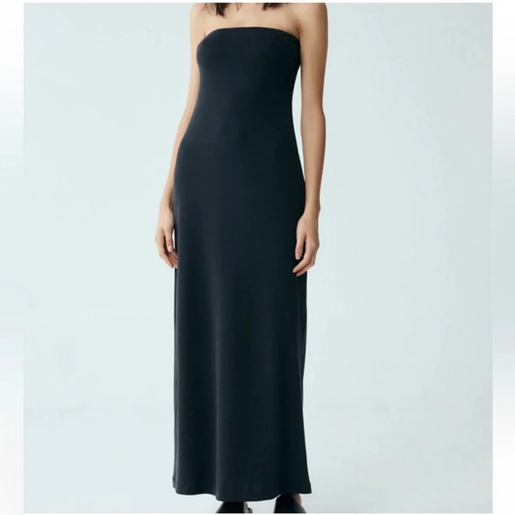 Third Form Free People Strapless Maxi Dress in Black Size 8 - Picture 10 of 10